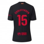 Nogometni Dresovi FC Barcelona Christensen 15 Gostujući 2024-25 Kratkih Rukava